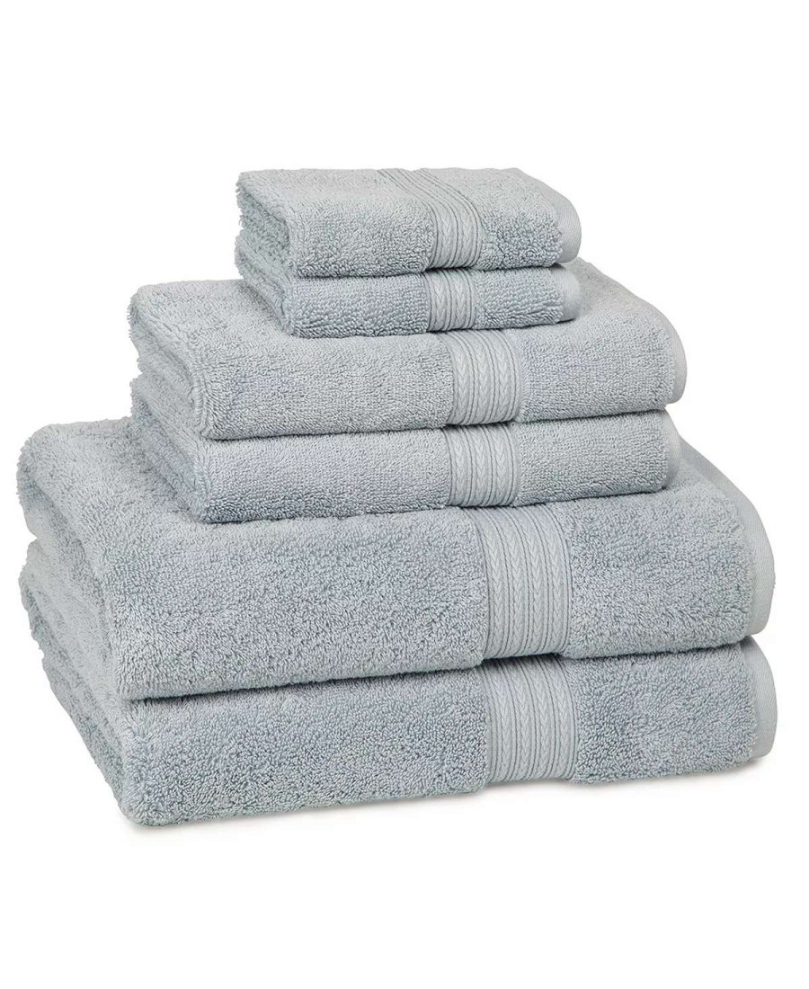 Bath Towels * | Cassadecor Signature 100% Cotton 6-Pc. Towel Set