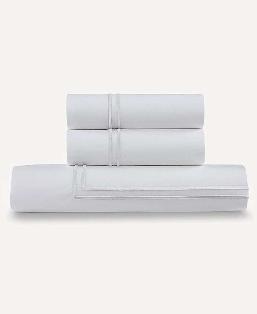 Duvet Covers & Sets * | Ella Jayne 100% Cotton Percale 3 Piece Duvet Set With Satin Stitching Full/Queen