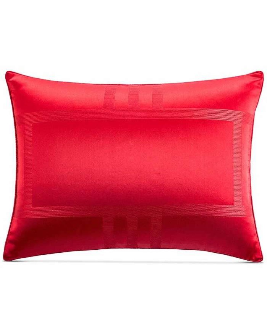 Designer Bedding * | Hotel Collection Structure Sham, King, Created For Macy'S Red