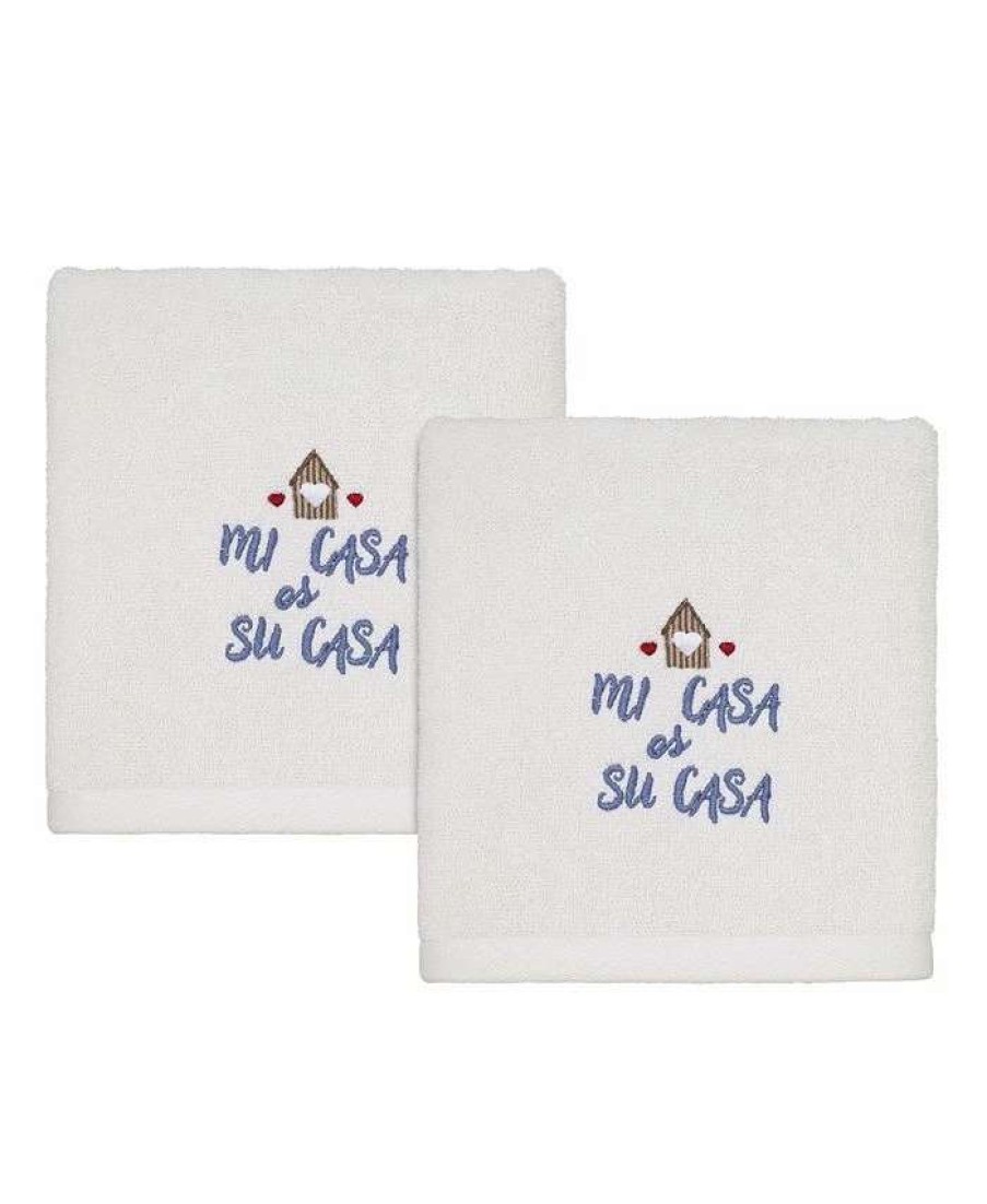 Bath Towels * | Avanti Mi Casa Su Casa Hand Towel Set, 2 Piece Ivory