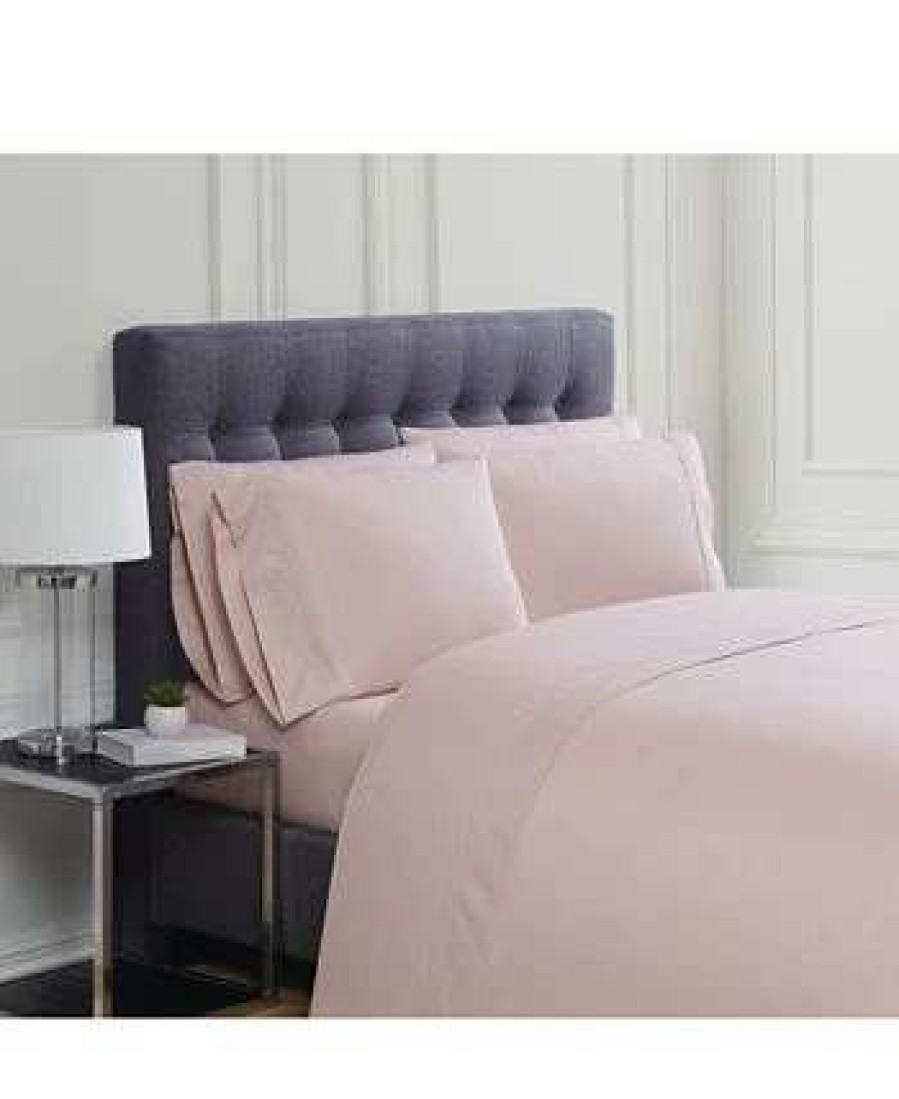 Sheets & Pillowcases * | Vince Camuto Home 1000Tc Cvc 6 Piece Queen Sheet Set Blush