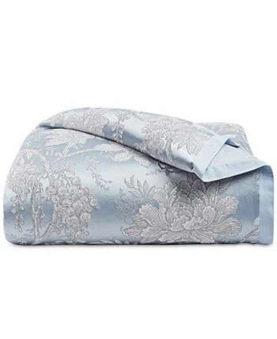 Duvet Covers & Sets * | Hotel Collection Peony Lane Duvet Cover, Full/Queen, Created For Macy'S Blue