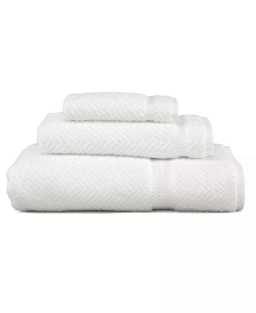 Bath Towels * | Linum Home Rringbone 3-Pc. Towel Set