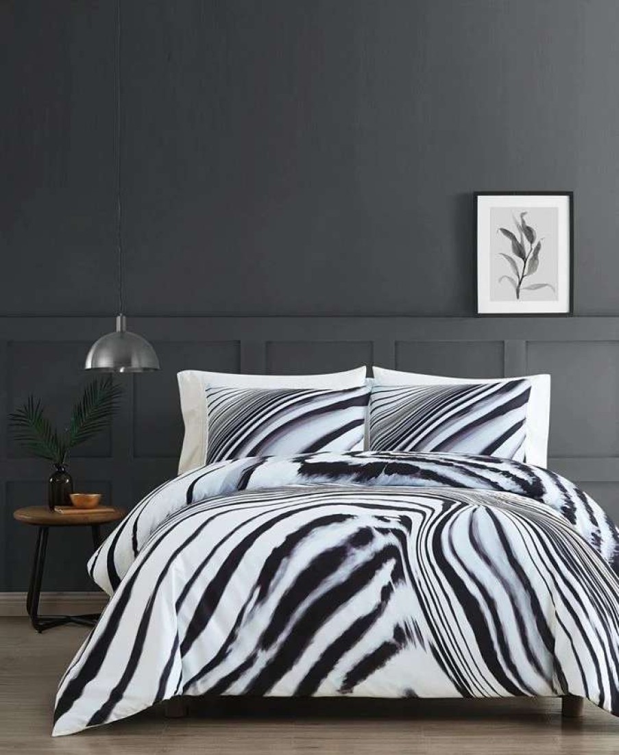 Designer Bedding * | Vince Camuto Home Muse Bedding Collection Black