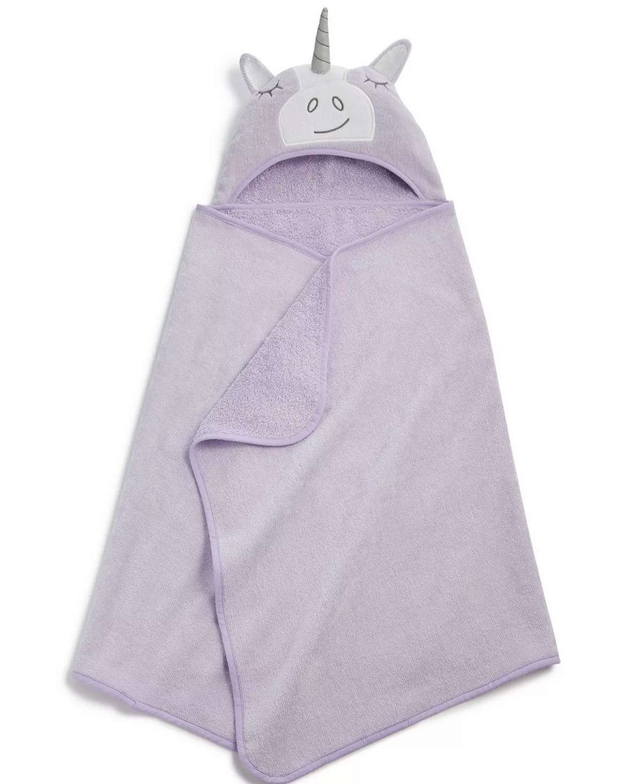 Bath Towels * | Charter Club Kids Unicorn Hooded Towel, 25 X 50, Created For Macy'S Light Pastel Purple