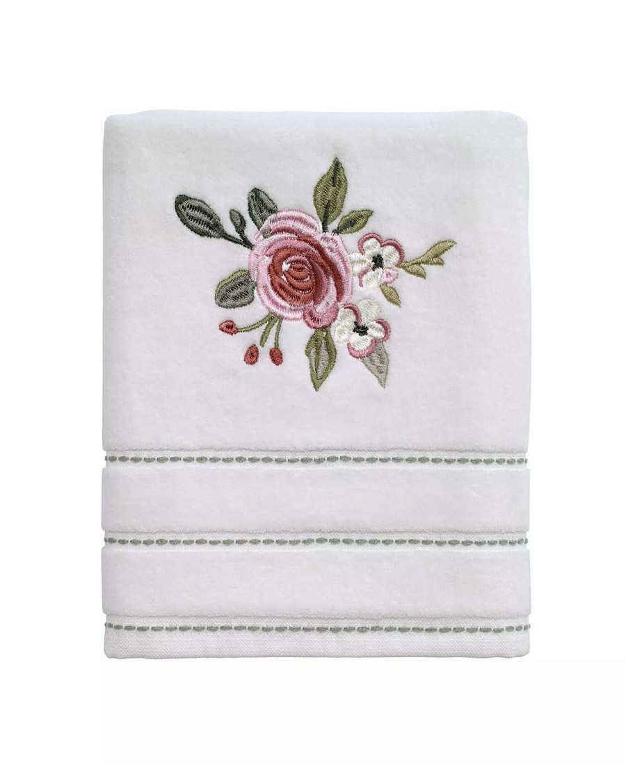 Bath Towels * | Avanti Spring Garden Hand Towel, 16 X 28 Ivory