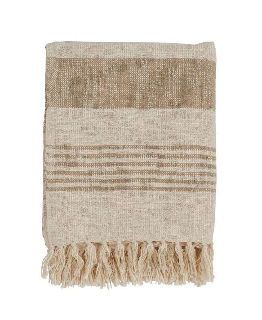 Blankets & Throws * | Saro Lifestyle Ped Throw Sand