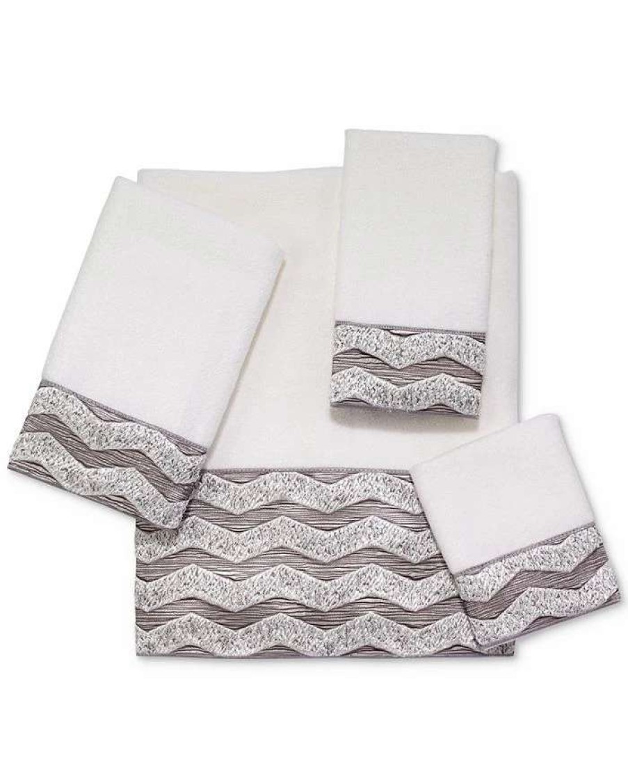 Bath Towels * | Avanti Galaxy Chevron Bath Towel Collection