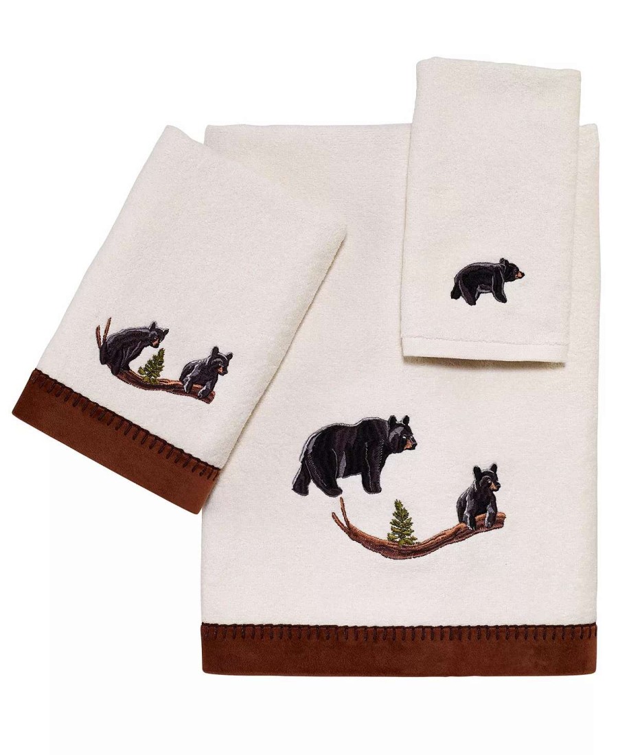 Bath Towels * | Avanti Black Bear Lodge Bath Towel Ivory