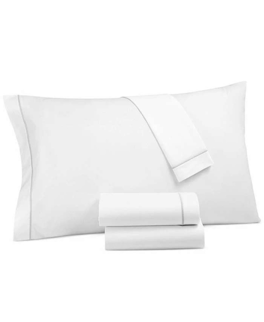 Sheets & Pillowcases * | Hotel Collection Italian Percale Cotton 4-Pc. Sheet Set, Queen, Created For Macy'S