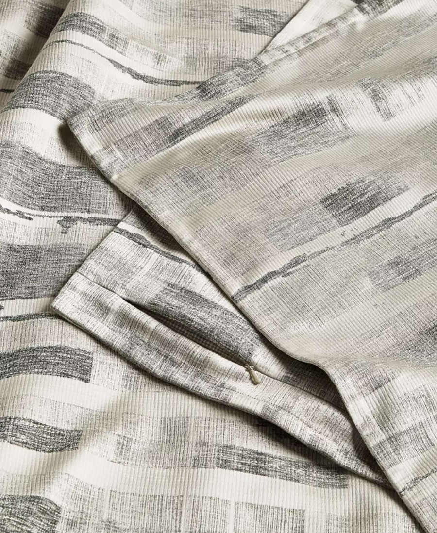 Designer Bedding * | Hotel Collection Broken Stripe Sham, King, Created For Macy'S Granite