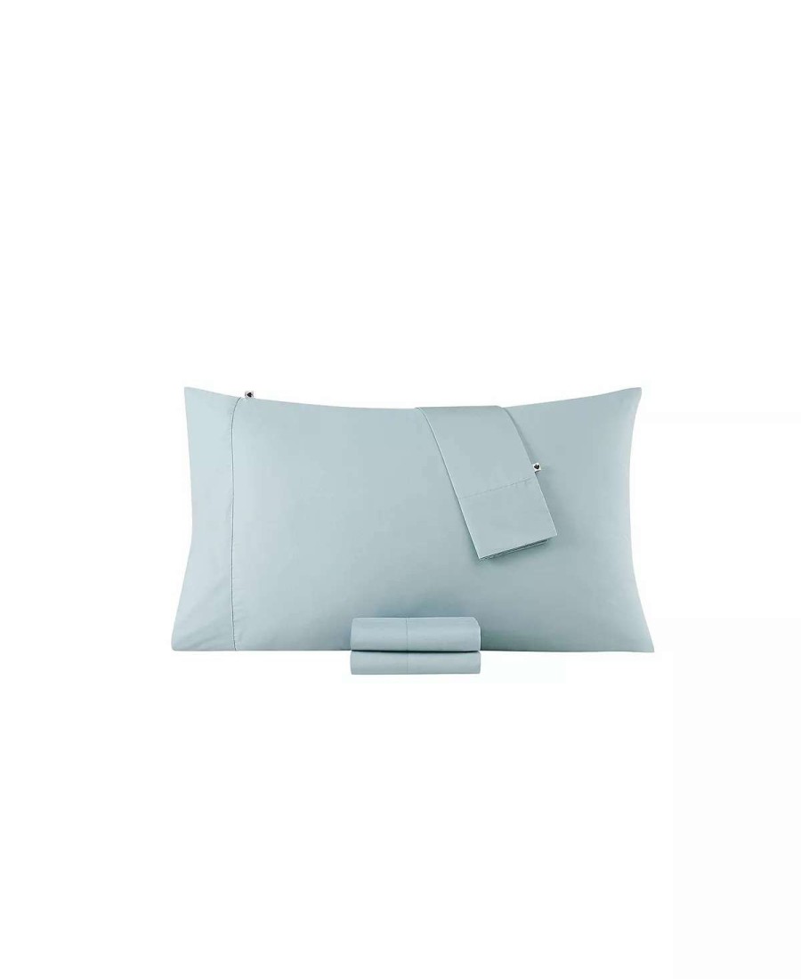 Sheets & Pillowcases * | Kate Spade New York Solid Percale 3-Pc. Sheet Set, Twin