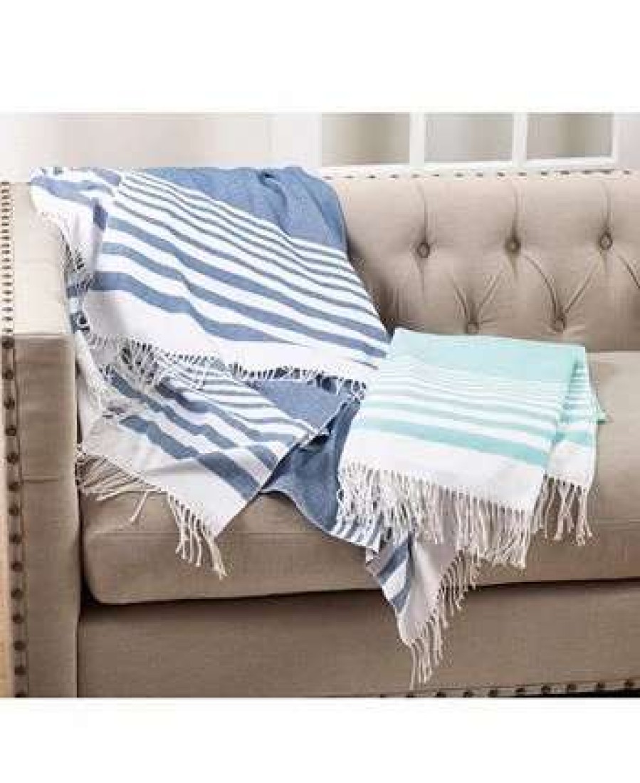 Blankets & Throws * | Saro Lifestyle Throw Blanket, 60 X 50