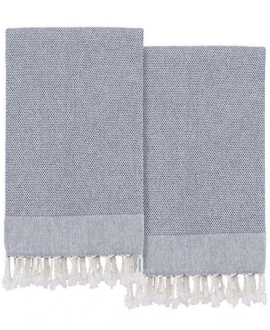 Bath Towels * | Linum Home Textiles Fun In Paradise Pestemal Pack Of 2 100% Turkish Cotton Beach Towel