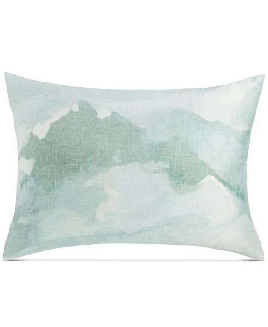 Designer Bedding * | Hotel Collection Panorama Sham, King, Created For Macy'S Seafoam