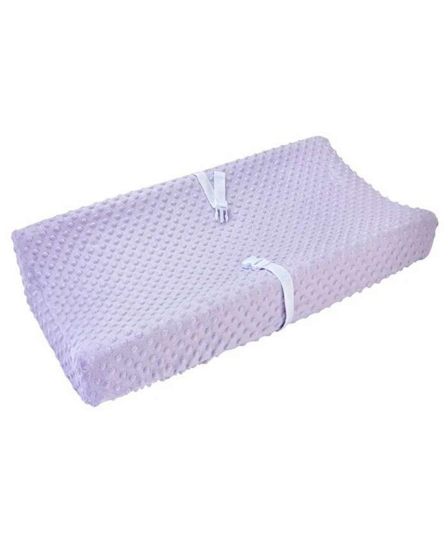 Designer Bedding * | Carter'S Plush Velboa Bubble Dot Changing Pad Cover