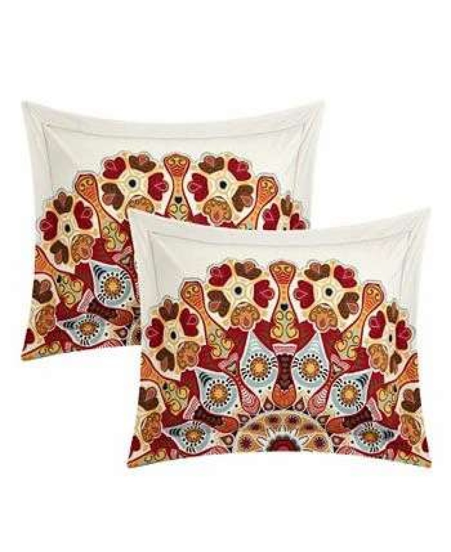 Duvet Covers & Sets * | Chic Home Maxim 8 Pc Queen Duvet Set Red