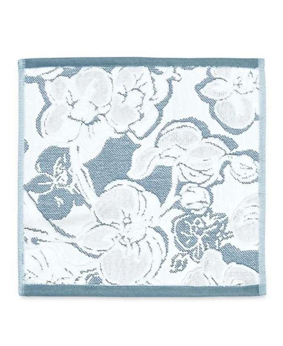 Bath Towels * | Michael Aram Orchid Wash Cloth Blue