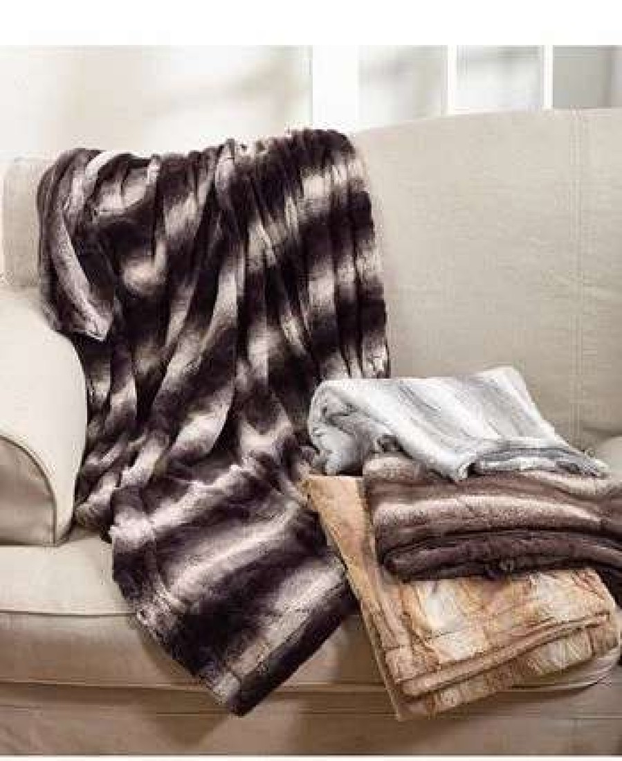 Blankets & Throws * | Saro Lifestyle Animal Print Throw