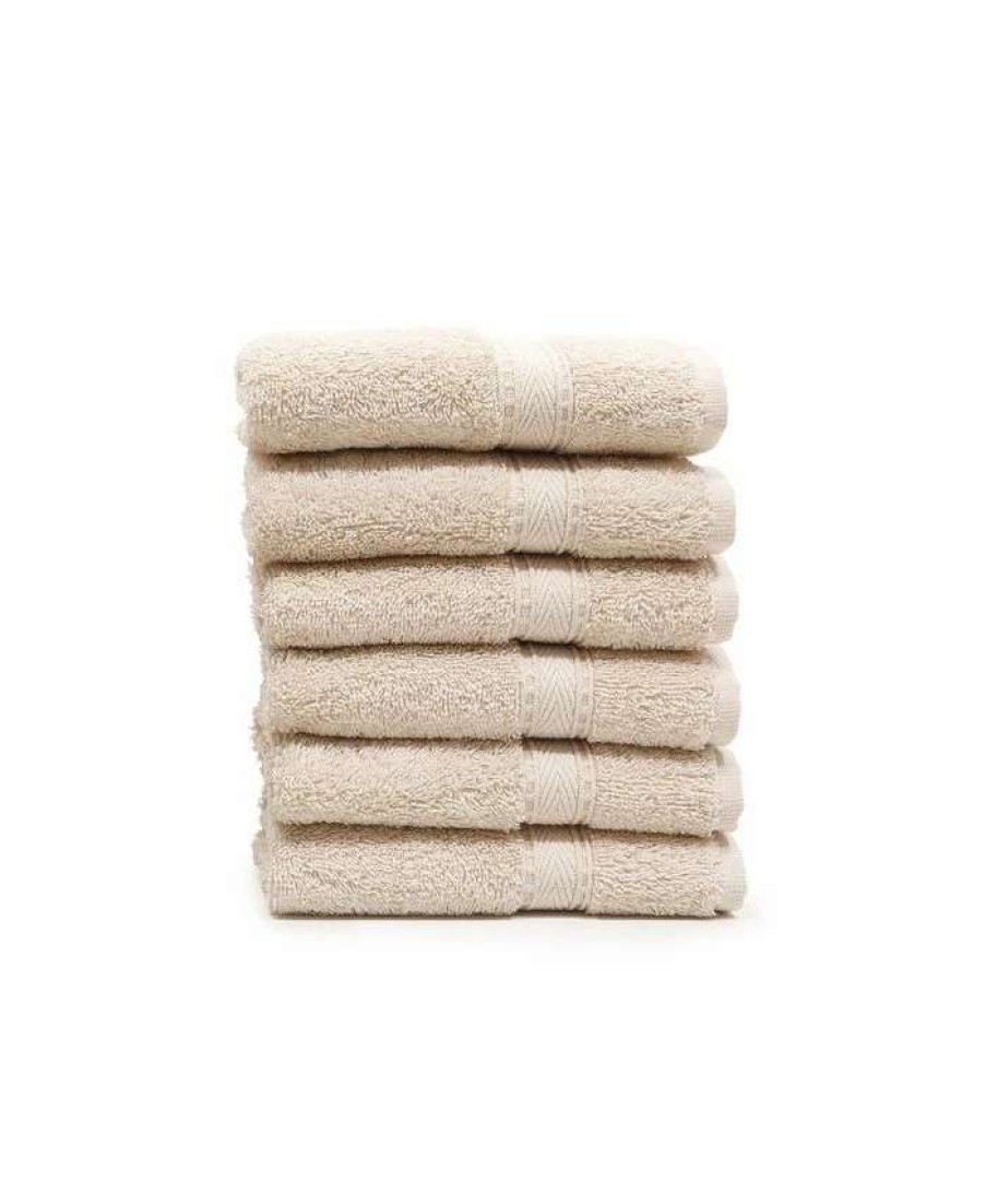 Bath Towels * | Linum Home Sinemis 6-Pc. Terry Washcloth Set