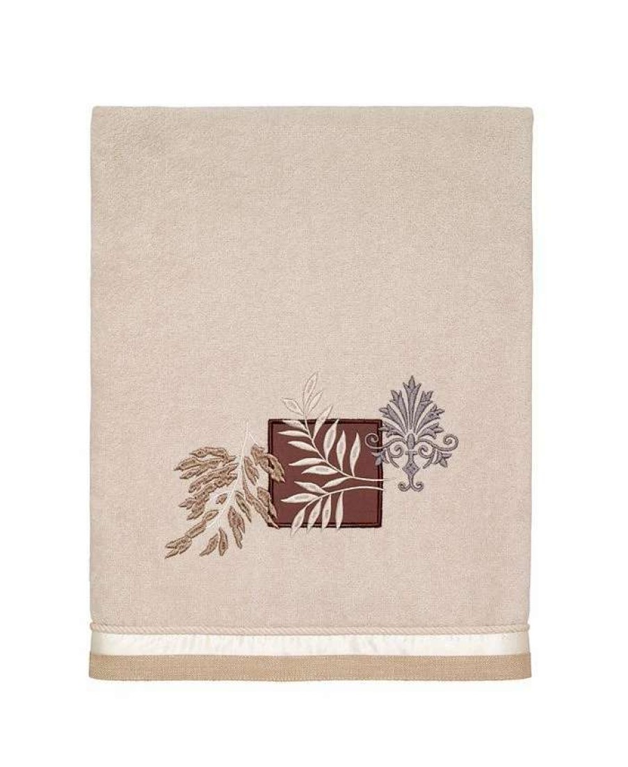 Bath Towels * | Avanti Serenity Bath Towel Beige