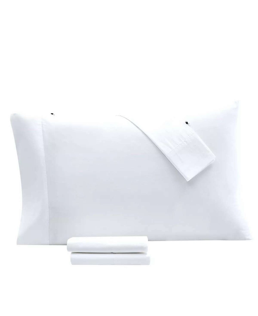 Sheets & Pillowcases * | Kate Spade New York Solid 3 Piece Sheet Set, Twin