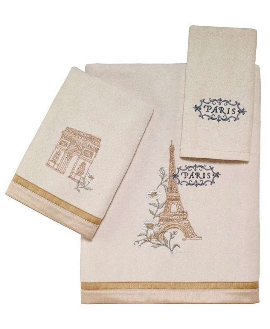 Bath Towels * | Avanti Paris Botanique Fingertip Towel Ivory