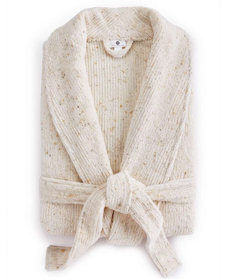 Bath Towels * | Hotel Collection Speckle Robe, Created For Macy'S Natural