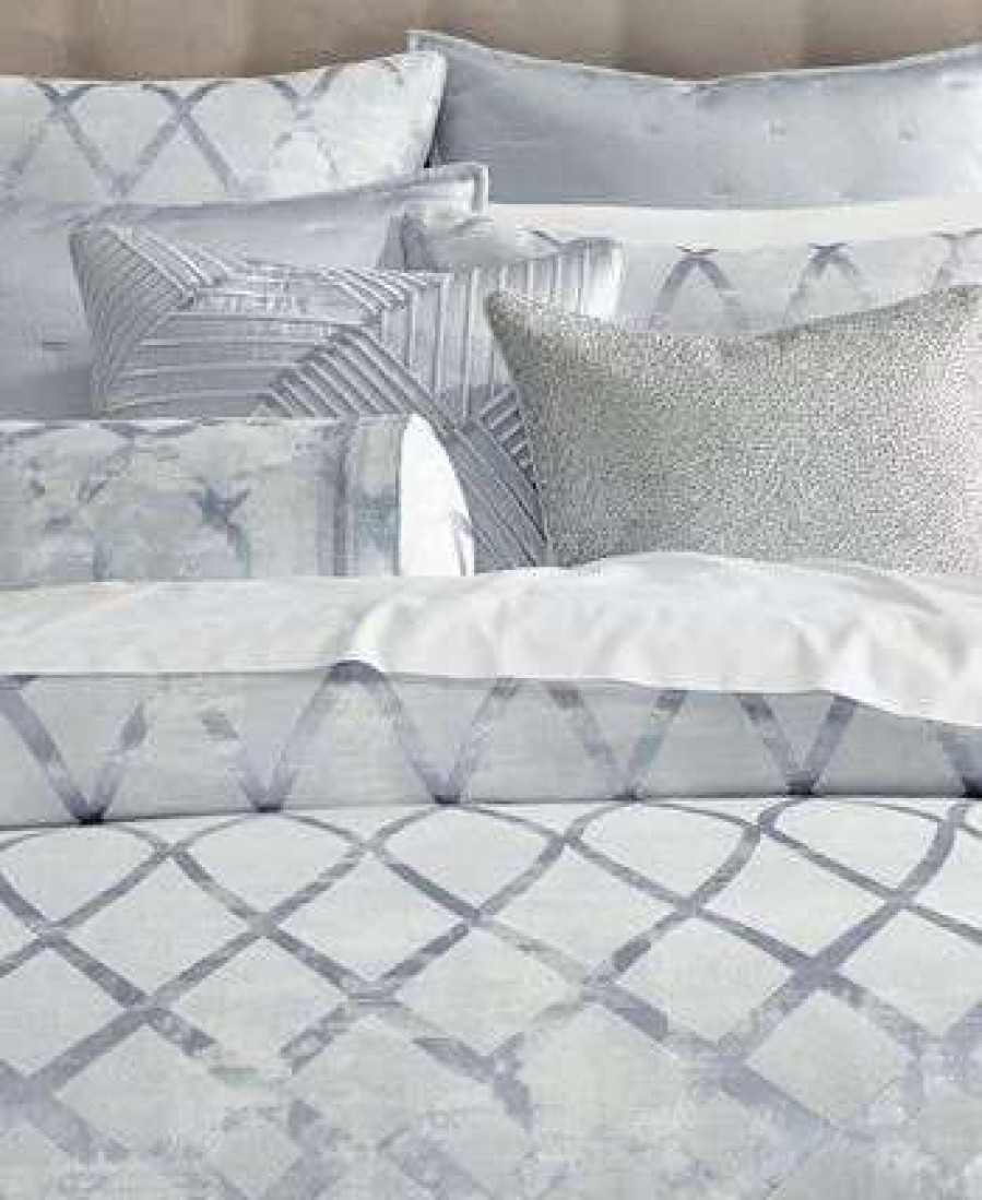 Designer Bedding * | Hotel Collection Dimensional Sham, Standard, Created For Macy'S Blue