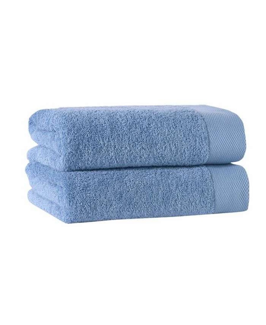 Bath Towels * | Enchante Home Signature 2-Pc. Bath Sheets Turkish Cotton Towel Set