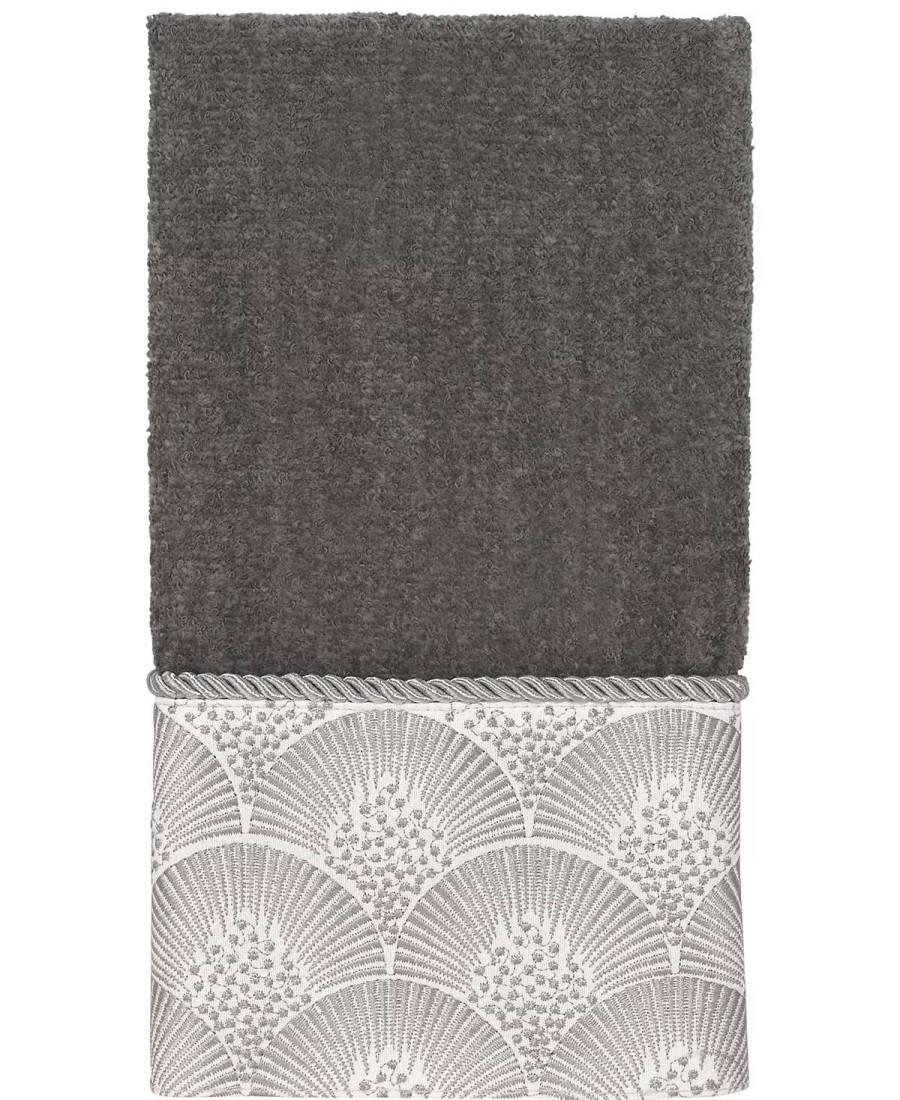 Bath Towels * | Avanti Deco Shells Fingertip Towel