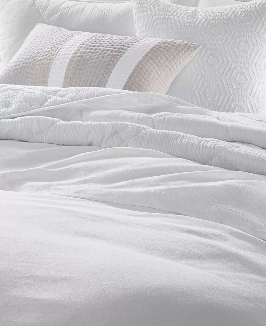 Duvet Covers & Sets * | Hotel Collection Linen/Modal Blend Duvet Cover, Full/Queen, Created For Macy'S