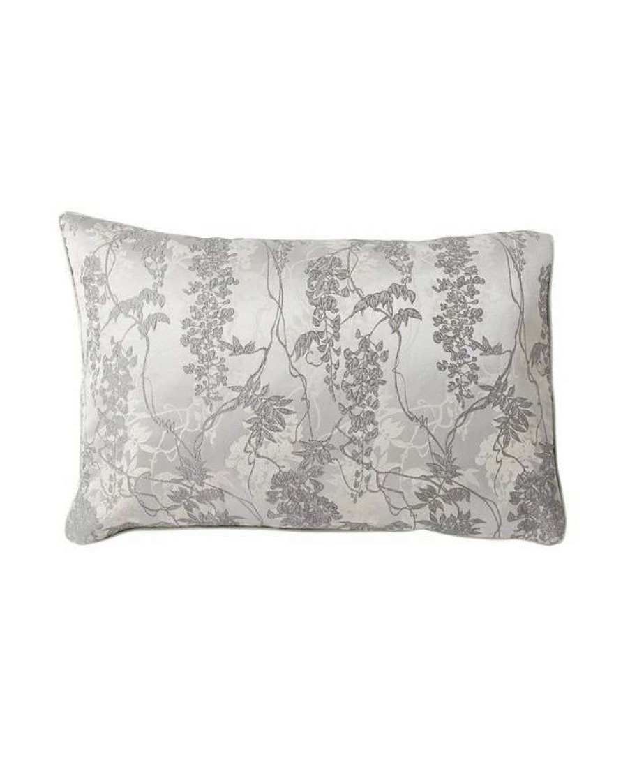 Designer Bedding * | Michael Aram Wisteria Standard Sham Grey