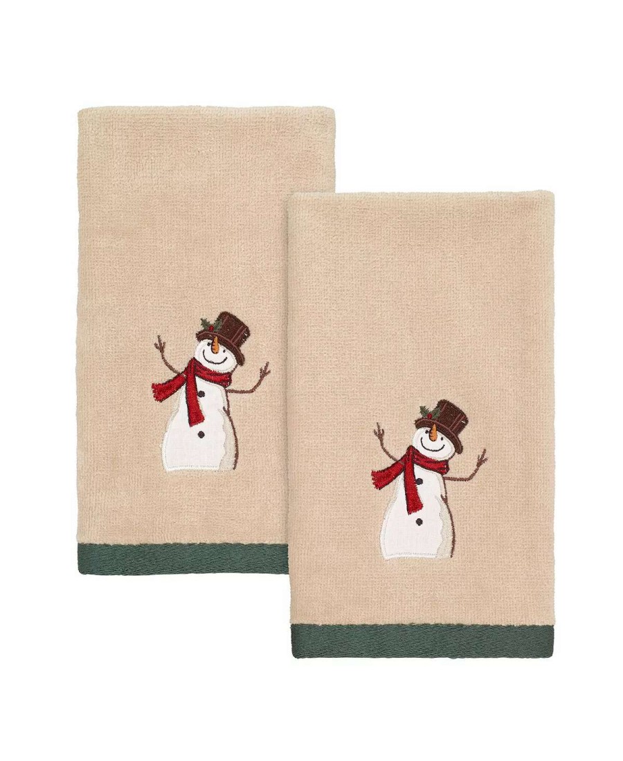 Bath Towels * | Avanti Friends Gather Fingertip Towel Set, 2 Piece Tan