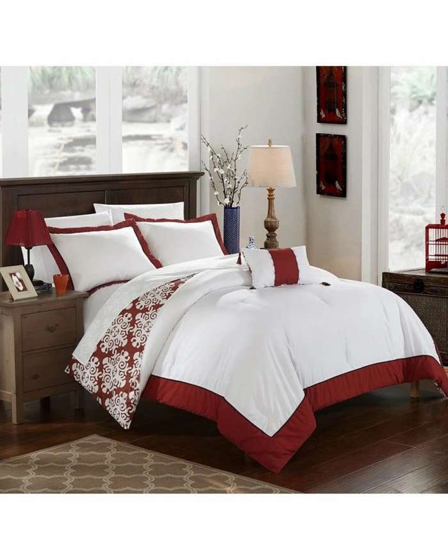 Duvet Covers & Sets * | Chic Home Trina 3 Pc Twin Duvet Cover Set