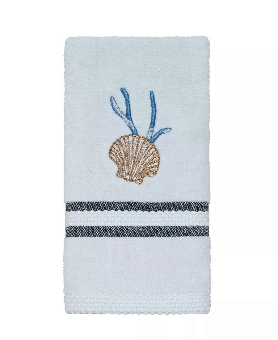 Bath Towels * | Avanti Blue Lagoon Fingertip Towel Steel