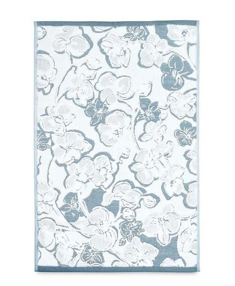 Bath Towels * | Michael Aram Orchid Hand Towel Blue