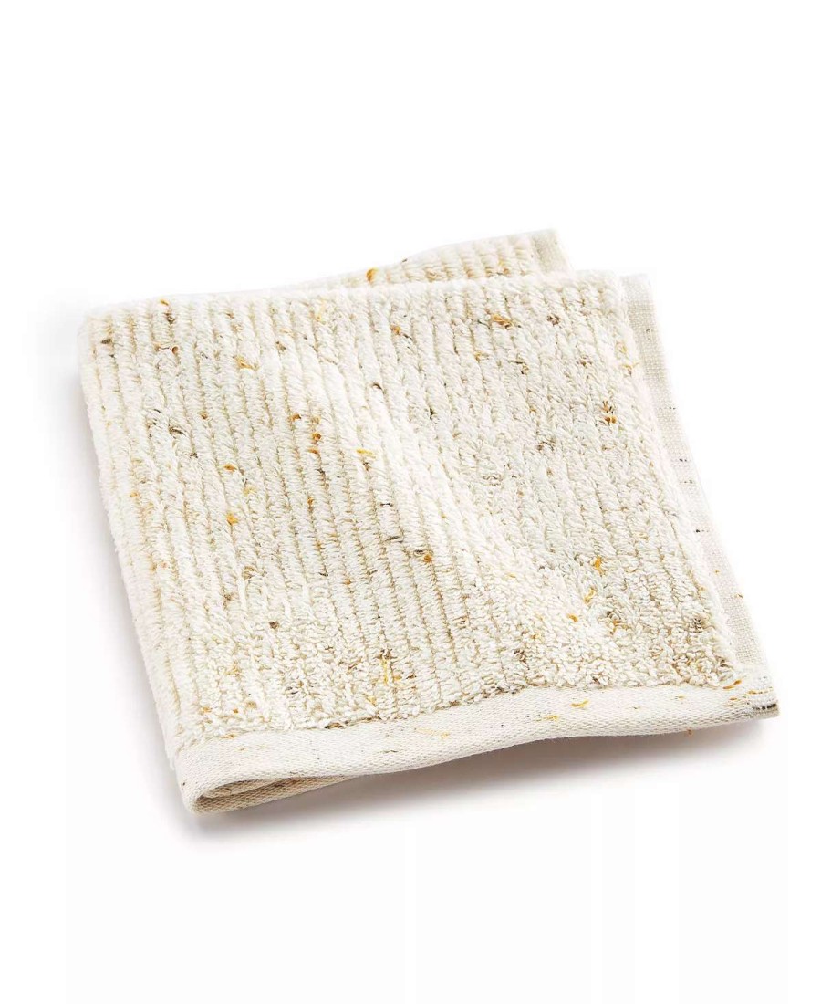 Bath Towels * | Hotel Collection Speckle Washcloth, 13 X 13, Created For Macy'S Natural Latte