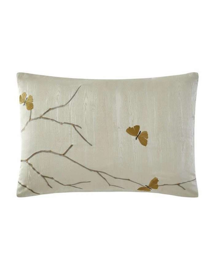 Duvet Covers & Sets * | Michael Aram Butterfly Gingko Sham, Standard Ivory