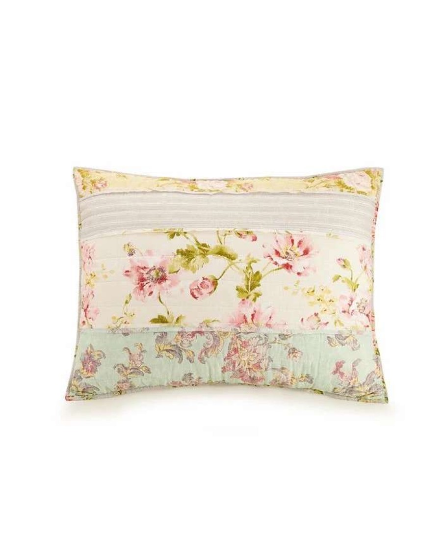 Designer Bedding * | Jessica Simpson Mels Floral Standard Sham Blue