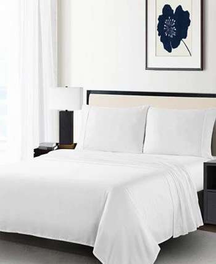 Sheets & Pillowcases * | Anne Klein Reverie 4-Piece Solid Sheet Set, Full