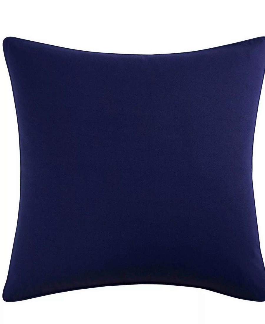 Designer Bedding * | Vince Camuto Home Lyon European Sham In Blue Blue And White