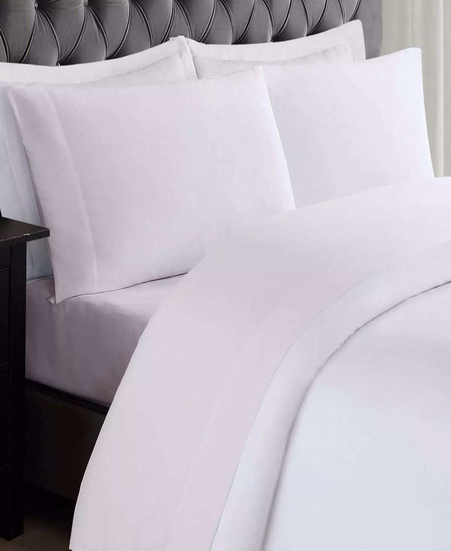 Sheets & Pillowcases * | My World 3 Piece Twin Xl Sheet Set White