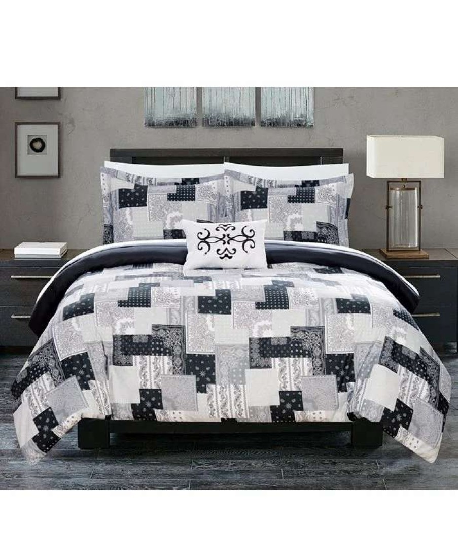 Duvet Covers & Sets * | Chic Home Utopia 4 Piece King Duvet Cover Set