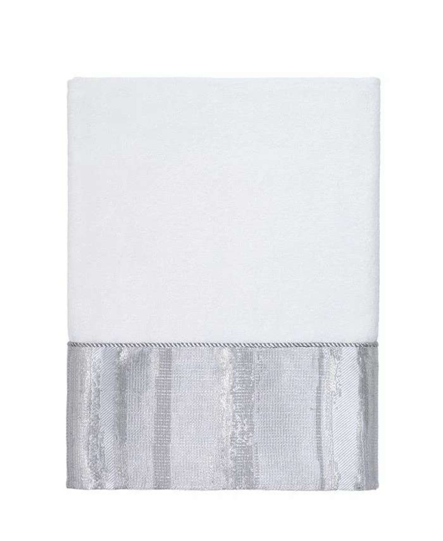 Bath Towels * | Avanti Parker Bath Towel White