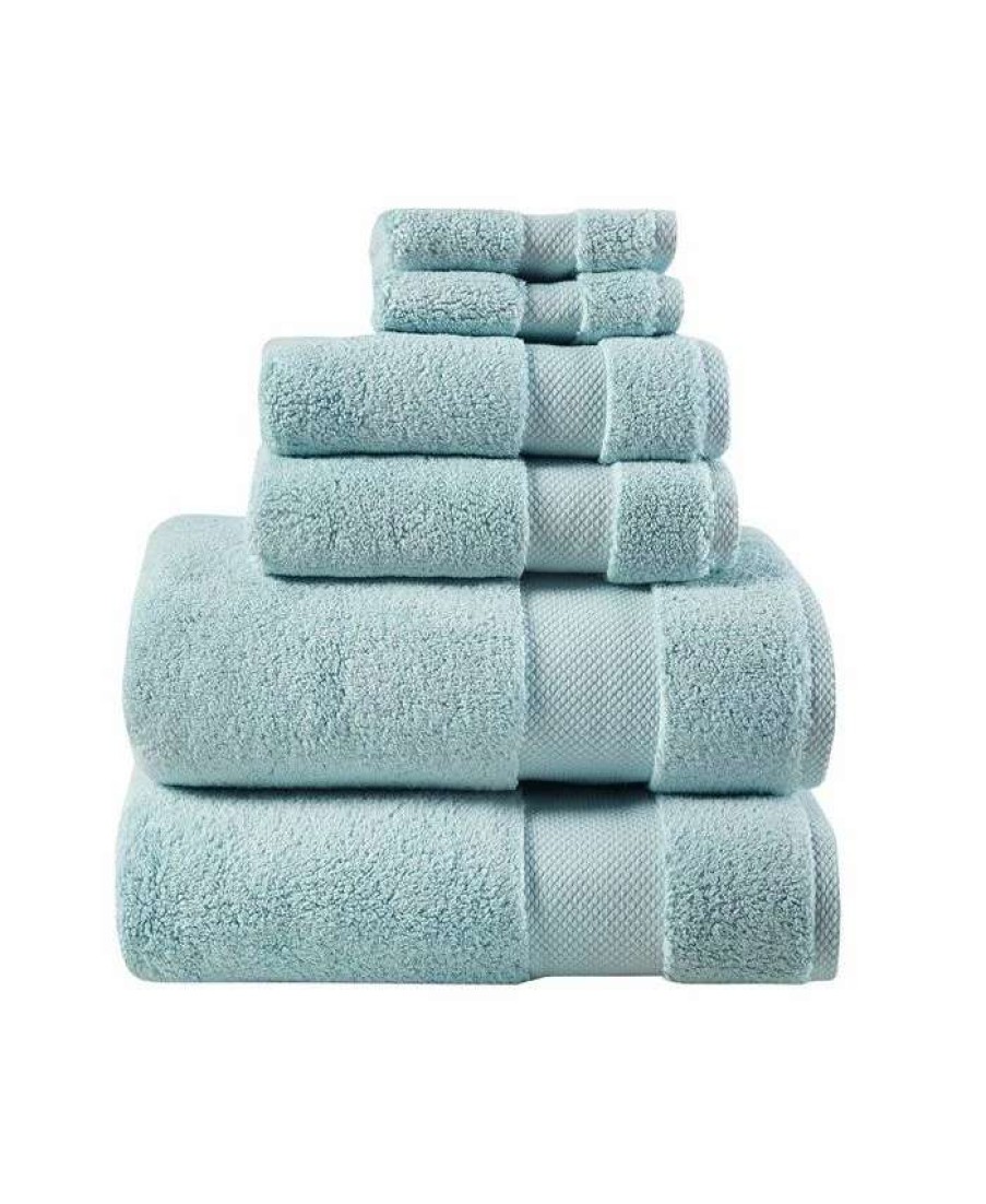 Bath Towels * | Madison Park Signature Plendor Cotton 6-Pc. Bath Towel Set