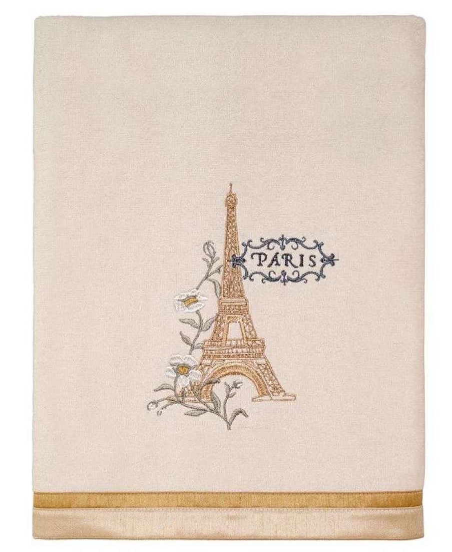 Bath Towels * | Avanti Paris Botanique Bath Towel Ivory