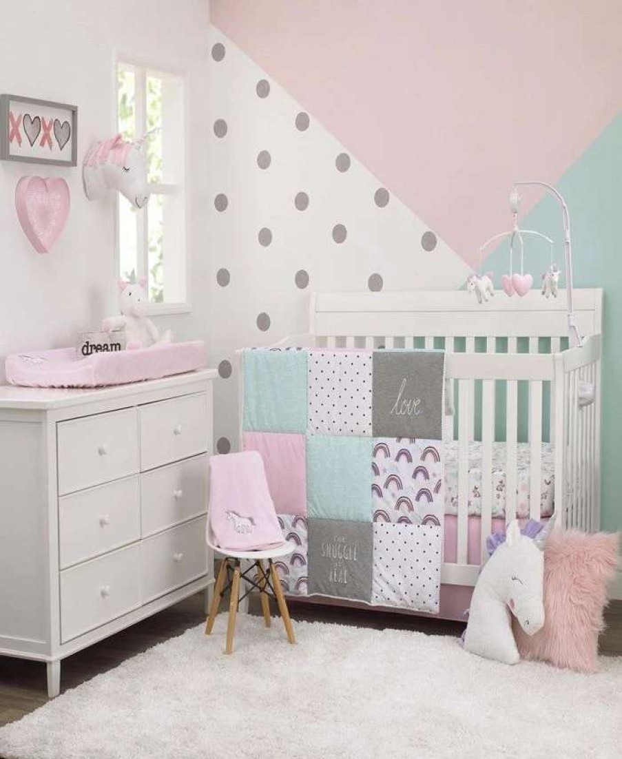 Designer Bedding * | Carter'S Unicorn Snuggles Nursery Collection