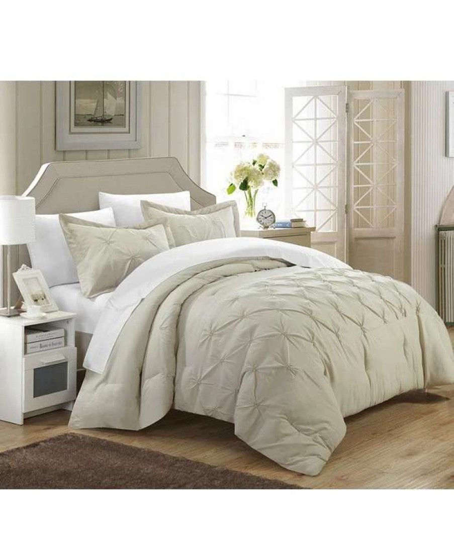 Duvet Covers & Sets * | Chic Home Veronica 3 Pc Queen Duvet Cover Set