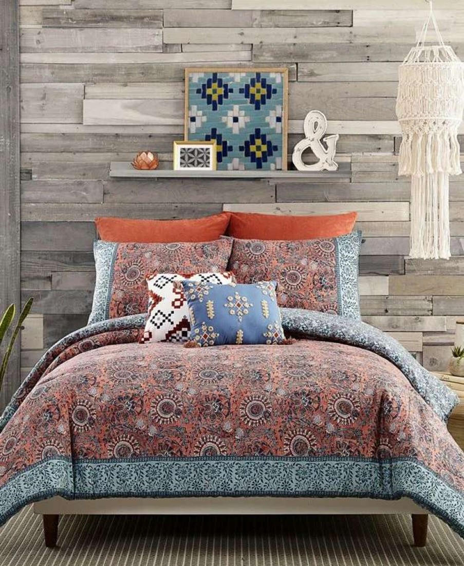 Designer Bedding * | Jessica Simpson Antara 3-Piece Full/Queen Comforter Set